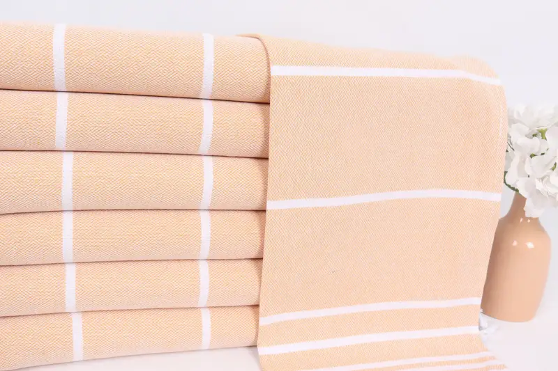 Gifts For Him, Kitchen Towel, 38x18 Cotton Striped Towel, Handmade Gift, Employee Gifts, Personalized Dish Towel, Small Bath Towels, Towel With Name - 2