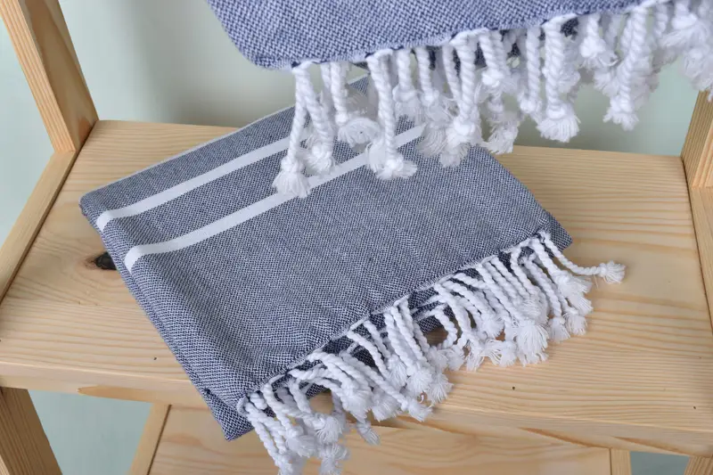 Summer Towel, Personalized Wedding Gift For Couple, Home Decor Gifts, 70x40 Cotton Striped Towel, Gym Towel, Quick-Dry Beach Towel, Beach Towel Bulk - 5