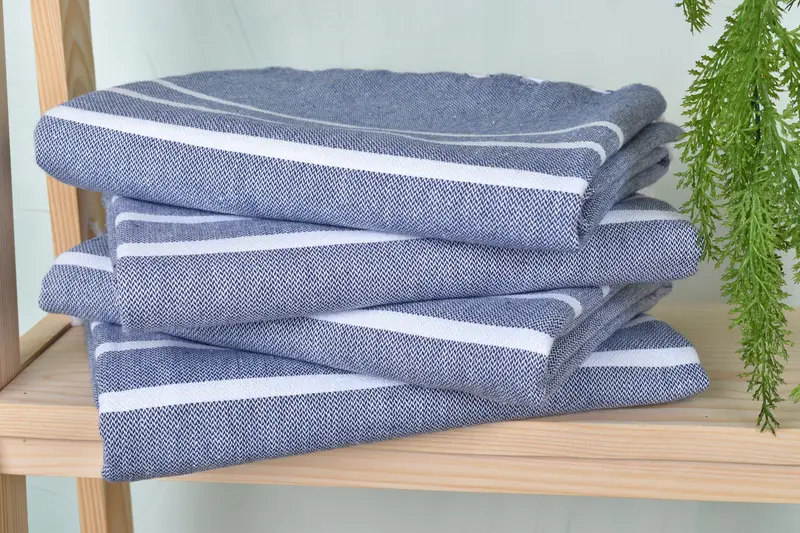 Summer Towel, Personalized Wedding Gift For Couple, Home Decor Gifts, 70x40 Cotton Striped Towel, Gym Towel, Quick-Dry Beach Towel, Beach Towel Bulk - 7