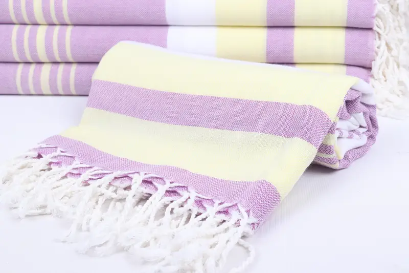 Personalized Turkish Towel, Personalized Beach Towel, 70x40 Cotton Striped Towel, Bachelorette Party Gifts Bridesmaids, Gym Towel, Grandma Gift - 4