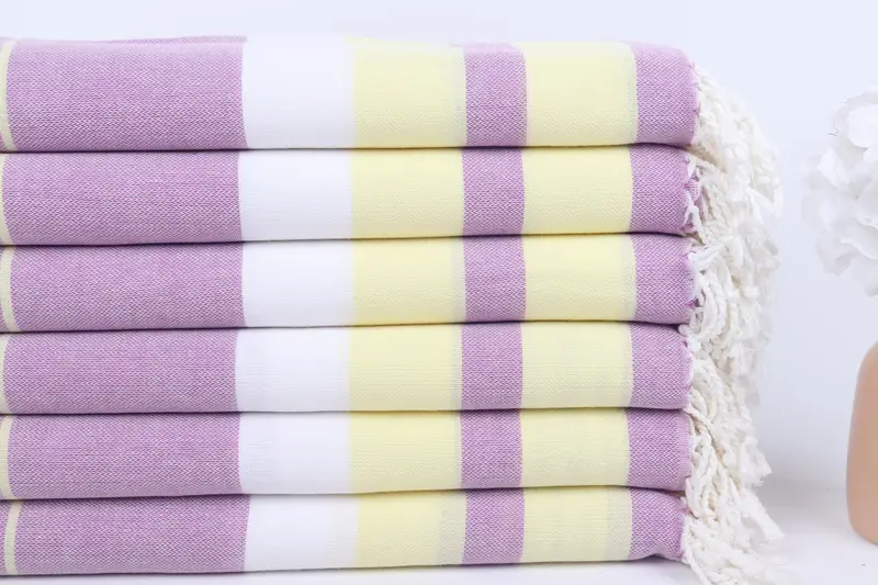 Personalized Turkish Towel, Personalized Beach Towel, 70x40 Cotton Striped Towel, Bachelorette Party Gifts Bridesmaids, Gym Towel, Grandma Gift - 3