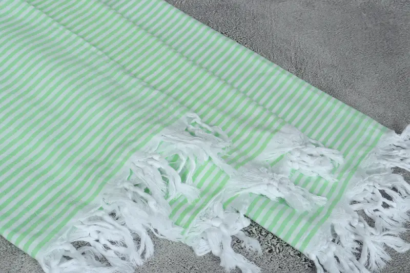 Bachelorette Party Gifts Bridesmaids, 68x36 Cotton Striped Towel, Hammam towel, Bachelorette Towel, Bridal Shower Favors, Valentines Day Gift Idea - 5