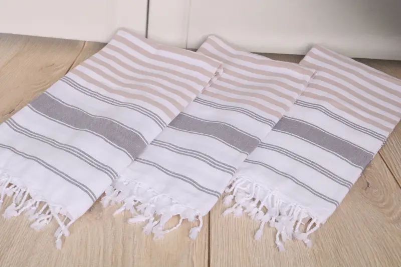 Bachelorette Favor, Travel Towel, Personalized Gifts, Custom Wedding Gift, Yoga Towel, 70x40 Cotton Striped Towel, Personalized Turkish Towel - 6