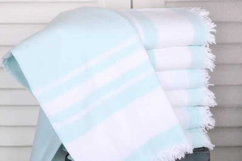 Turkish hand towel, 68x36 Cotton Striped Towel, Merry Christmas Gifts, Turkish Beach Towel Bulk, Travel towel, Bridesmaid Gifts, Custom Bath Towel - 1