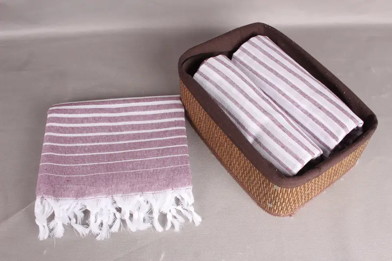 70x40 Cotton Striped Towel, Lightweight towel, Beach Size Towel, Embroidery Towels, Bulk Order Towel, Quick-Dry Beach Towel, Monogrammed Beach Towel - 5