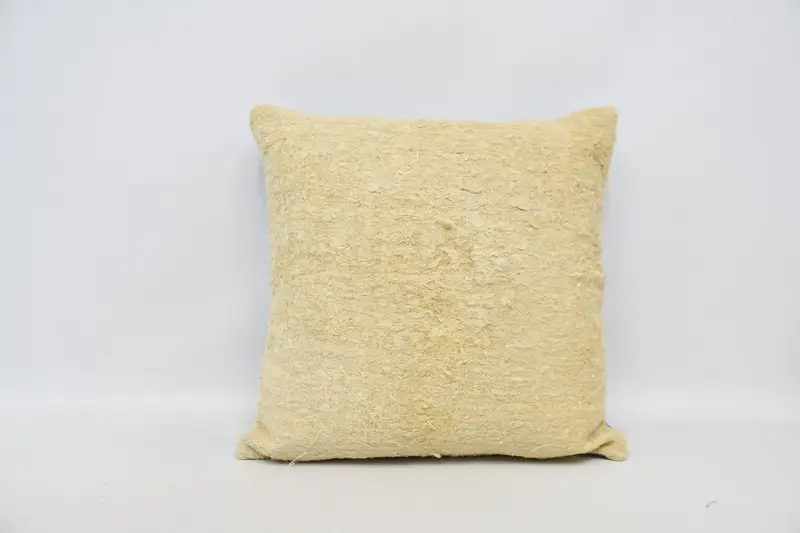 Custom Pillow, Pillow for Sofa, Interior Designer Pillow, 24x24 Beige Pillow, Pillow Sham, Cozy Throw Cushion Case, Boho Pillow - 1