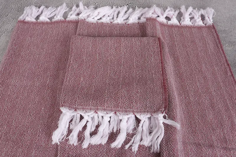 Bachelorette Party Gifts For Bride, Home Gift, Bridesmaid Gifts, 36x18 Cotton Herringbone Towel, Monogram Kitchen Towel, Summer Gift, Wedding Gift - 4