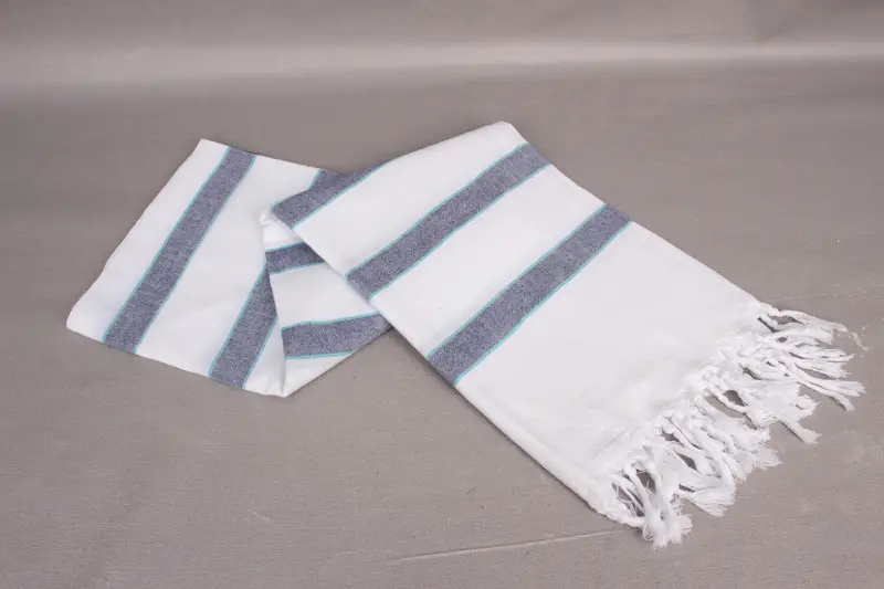 Handwoven organic Turkish towel for spa, Personalized Gift, 70x40 Cotton Striped Towel, Travel towel, Bridal Shower Favors, Personalize Gift - 6