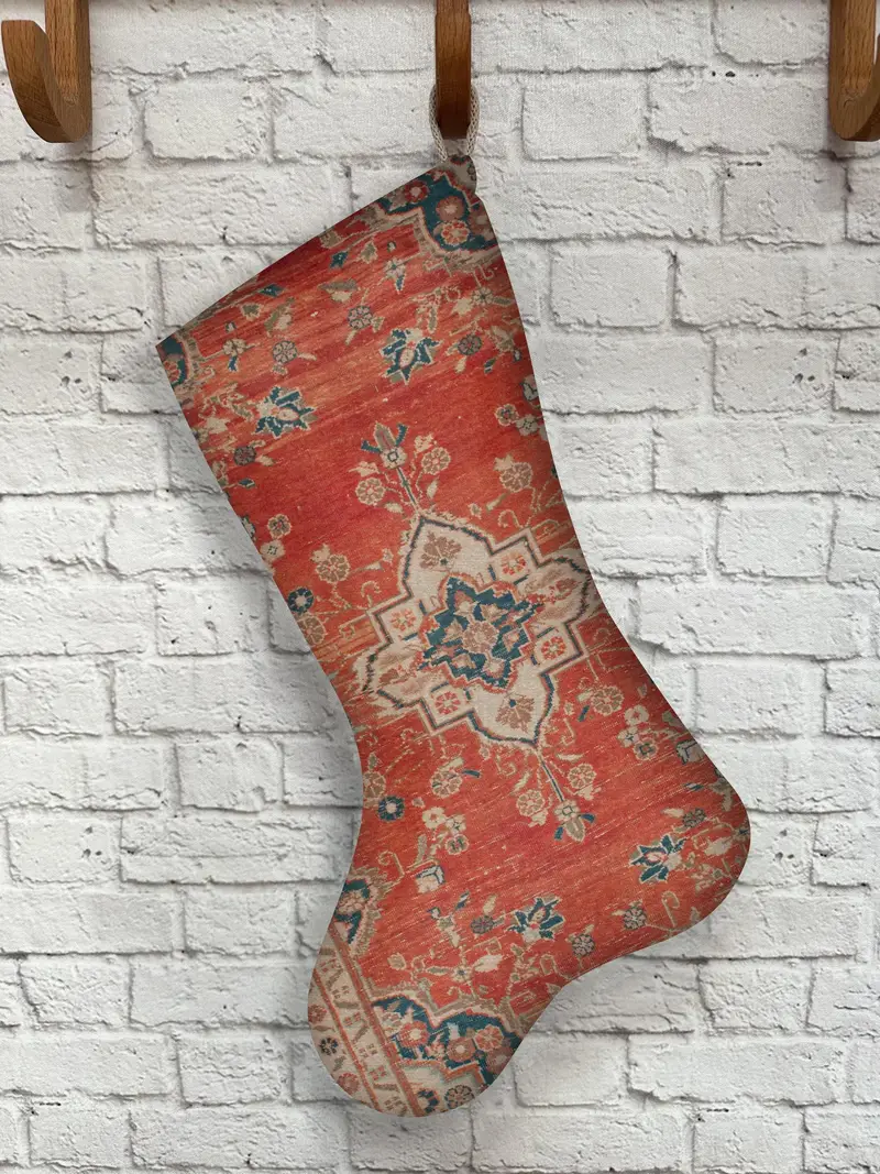 お祝いのプリント デザイン ストッキング: シックなホリデー デコレーション & ギフト アイデア