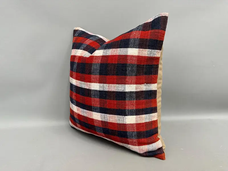 Pillow Sham, Accent Throw Cushion, Home Decor Pillow, Boho Pillow, 18x18 White Pillow Sham, Bolster Throw Pillow Cover, Gift Pillow - 3