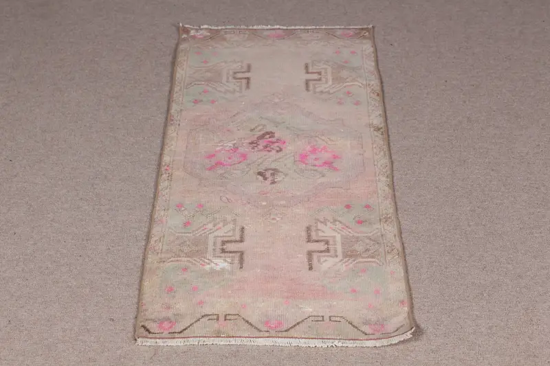 Alfombra Patchwork Beige y Marrón 5x11m Chic Decor