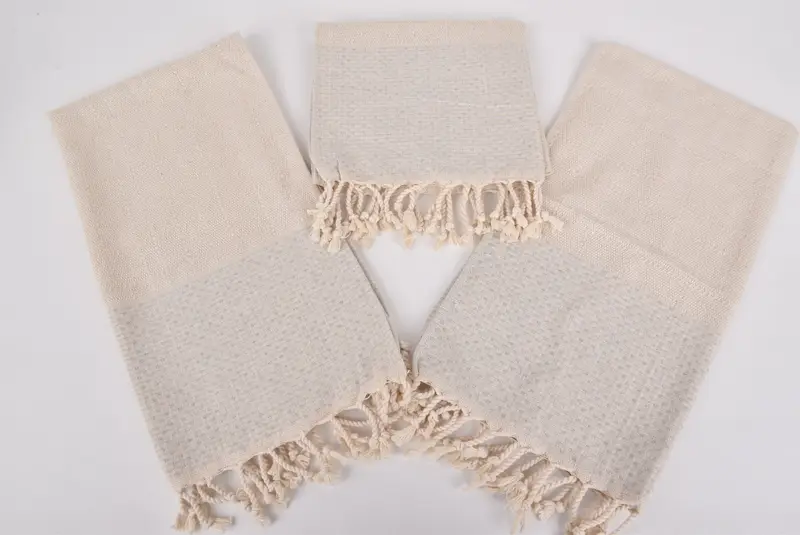 El boyutu havlu, toplu sipariş havlu, monogram mutfak havlu, el yapımı hediye, düğün hediyesi, 40x20 pamuklu polka nokta havlu, Noel hediyeleri, düğün iyilikleri - 6