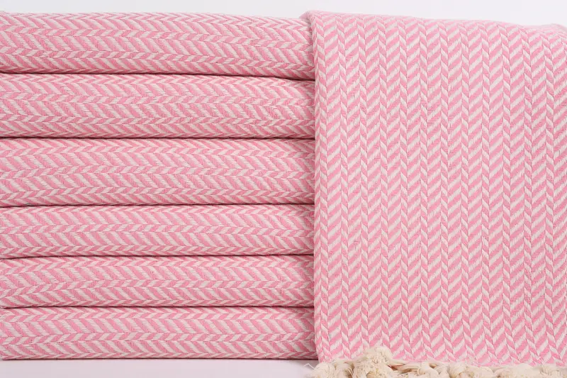 En iyi düğün hediyesi, mutfak havlu, dekoratif havlu, bekarlığa veda hediyeleri, 36x18 pamuklu chevron havlu, Türk çay havlu, monogramlı el havlu - 1
