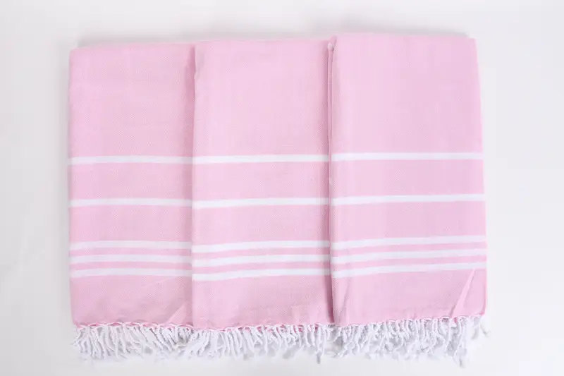Personalised Gift, Sand-resistant towel, 70x40 Cotton Striped Towel, Housewarming Gift, Lightweight Turkish towel, Yoga Towel, Home Decor Gifts - 7