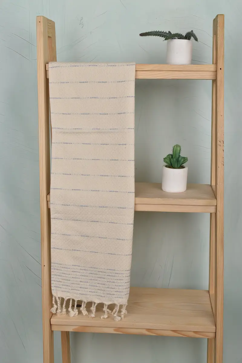 Boyfriend Gift, Small Bath Towels, Merry Christmas Gifts, Personalized Gift, 36x18 Cotton Striped Design Towel, Turkish Hand Towel, Travel Towel - 8