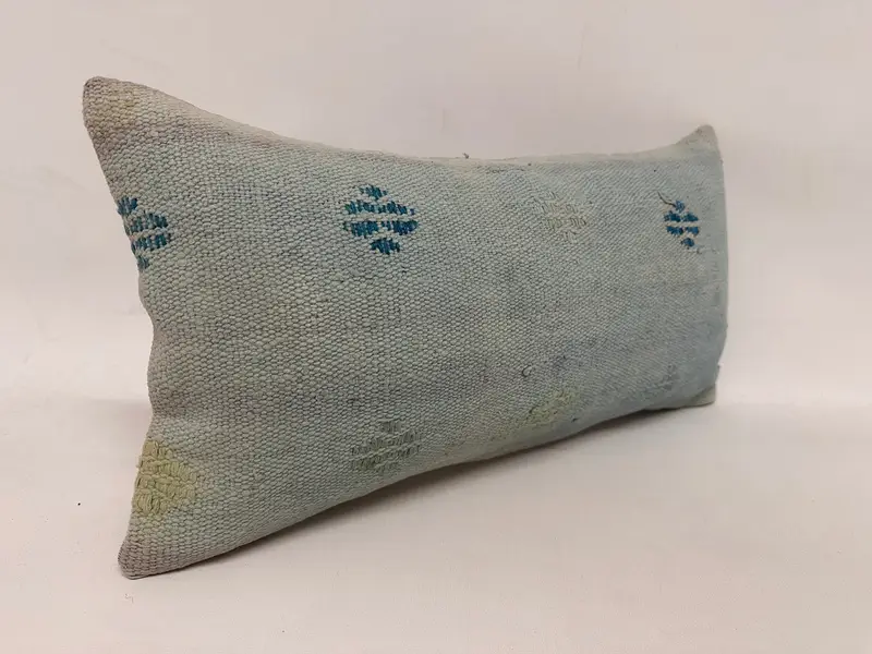 Boho Pillow, 12x24 Beige Pillow Sham, Ethnic Pillow Cover Cushion Case, Ethnical Kilim Rug Pillow, Pillow Sham, Boho Pillow Sham Cover - 3