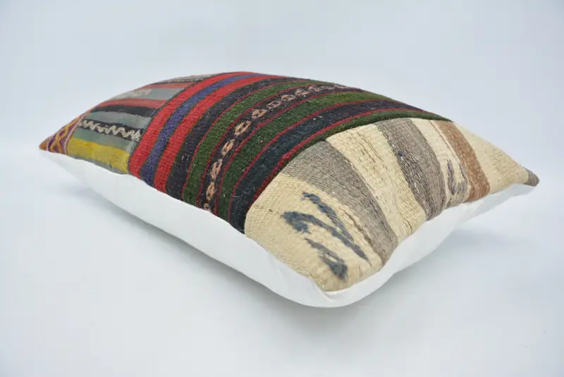Outdoor Throw Pillow, Interior Designer Pillow, Pillow Cover, Vintage Kilim Pillow, 16x24 Blue Cushion Cover, Wholesale Pillow Case, Gift Pillow - 6