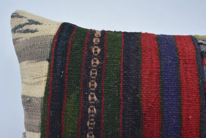 Outdoor Throw Pillow, Interior Designer Pillow, Pillow Cover, Vintage Kilim Pillow, 16x24 Blue Cushion Cover, Wholesale Pillow Case, Gift Pillow - 2