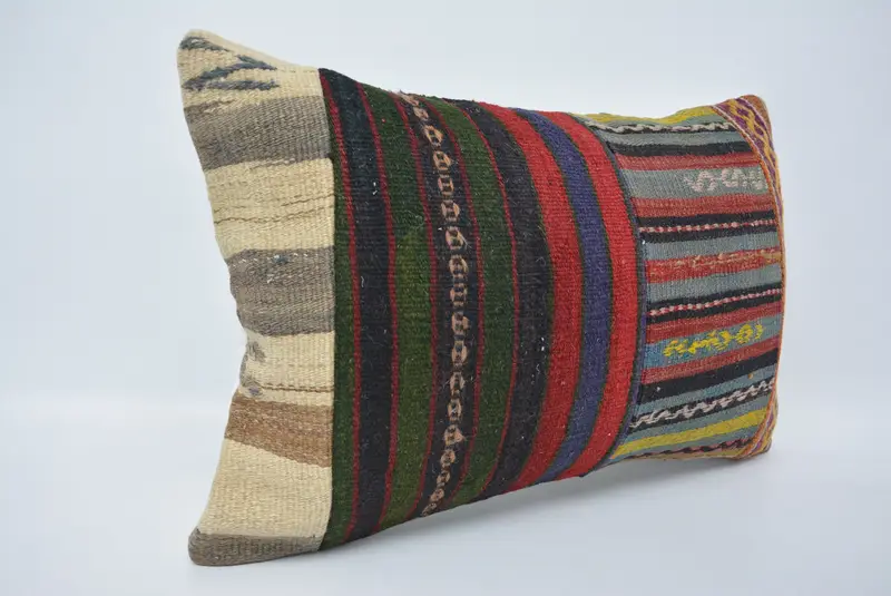 Outdoor Throw Pillow, Interior Designer Pillow, Pillow Cover, Vintage Kilim Pillow, 16x24 Blue Cushion Cover, Wholesale Pillow Case, Gift Pillow - 3