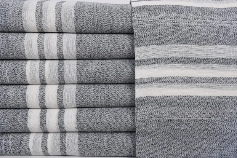 68x40 Cotton Striped Towel, Personalised Gift, Bachelorette Gifts, Custom Bath Towel, Best Friend Gift, Bachelor Bachelorette Party Favors - 1