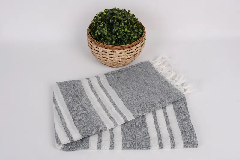 68x40 Cotton Striped Towel, Personalised Gift, Bachelorette Gifts, Custom Bath Towel, Best Friend Gift, Bachelor Bachelorette Party Favors - 4