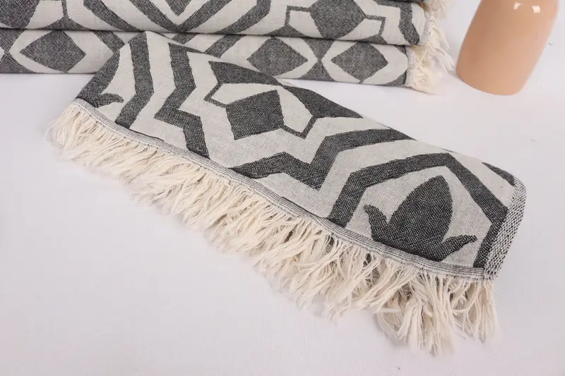 Konuk Havlu, Düğün Hediyesi, 40x24 Pamuk Lale Desenli Havlu, Düğün Favorları, Monogram Mutfak Havlu, Evlilik Yıldönümü Hediyesi, Özel Çay Havlusu - 5