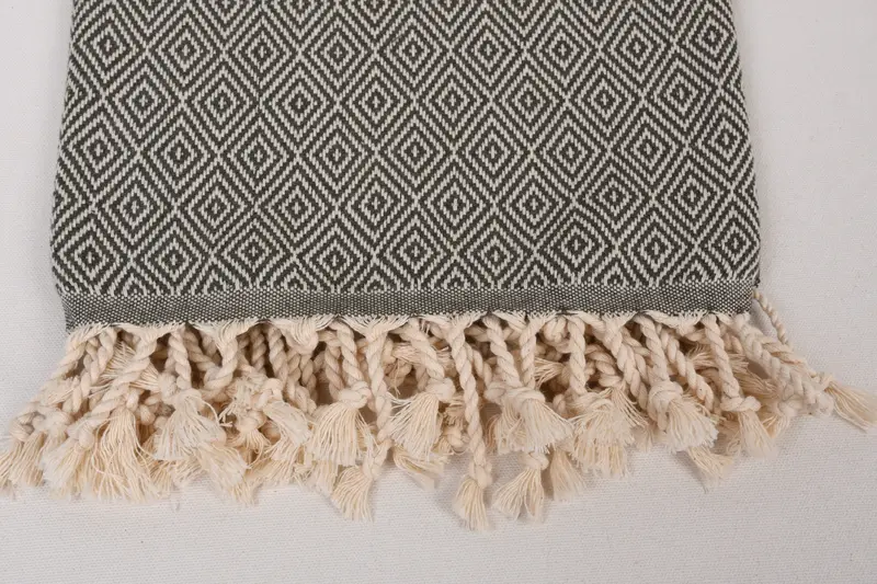 Absorbent Turkish peshtemal towel for beach use, Wedding Favors, Monogram Beach Towel, 70x40 Cotton Chevron Towel, Hammam towel, House Warming Gift - 3