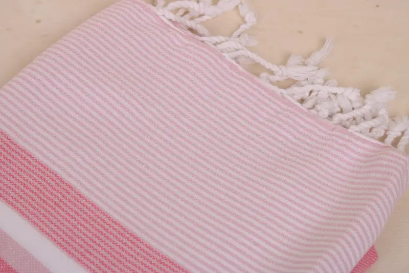 Best Friend Christmas Gift, 68x40 Cotton Striped Towel, Personalized Beach Towel, Customized Turkish Towel, Custom Wedding Gift, Gift For Her - 7