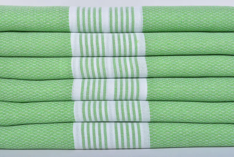 Bridal Shower Favors, Beach Towel Monogram, Organic towel, Gift For The Home Decor, Bridal Gifts, 70x40 Cotton Striped Towel, Thin towel - 2