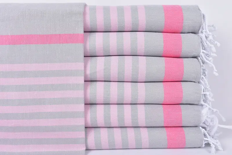 Florida Bachelorette Party Favors, Personalized Gifts, House Warming Gift, 70x40 Cotton Striped Towel, Quick-dry towel, Bridesmaid Gift Towel - 1