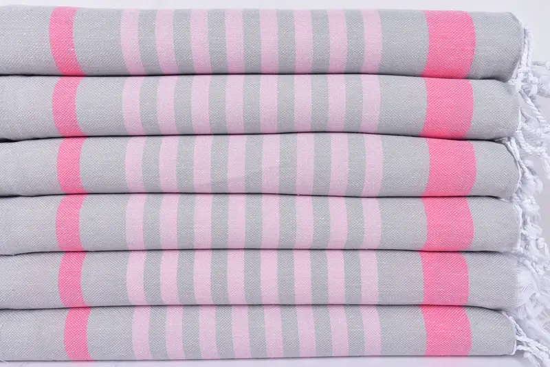 Florida Bachelorette Party Favors, Personalized Gifts, House Warming Gift, 70x40 Cotton Striped Towel, Quick-dry towel, Bridesmaid Gift Towel - 2