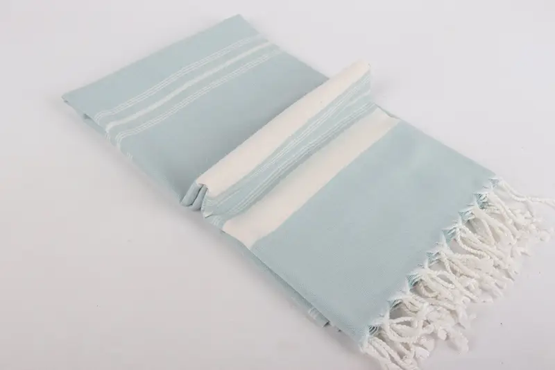 Turkish towel, Peshtemal Towel, Custom Name Towel, Guest Towel, Personalized Gifts, Embroidery Towels, 60x38 Cotton Striped Towel, Bath towel - 6