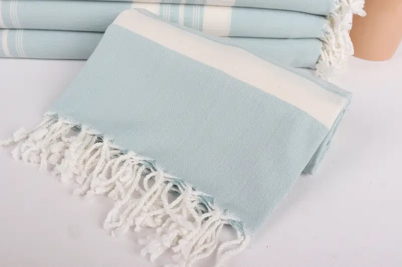 Turkish towel, Peshtemal Towel, Custom Name Towel, Guest Towel, Personalized Gifts, Embroidery Towels, 60x38 Cotton Striped Towel, Bath towel - 4