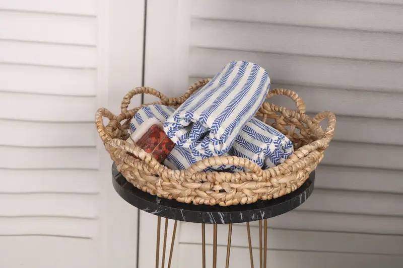 40x18 Cotton Chevron Towel, Turkish Tea Towel, Turkish Towel Hand Towel, Gift For Her, Kitchen Towel, Bridesmaid Favors, Bridal Shower Favors - 3
