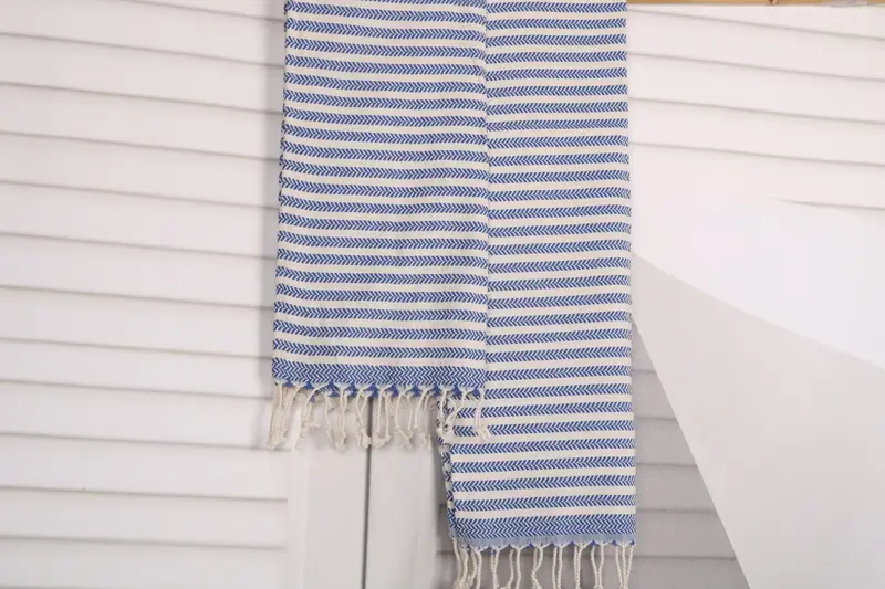 40x18 Cotton Chevron Towel, Turkish Tea Towel, Turkish Towel Hand Towel, Gift For Her, Kitchen Towel, Bridesmaid Favors, Bridal Shower Favors - 4