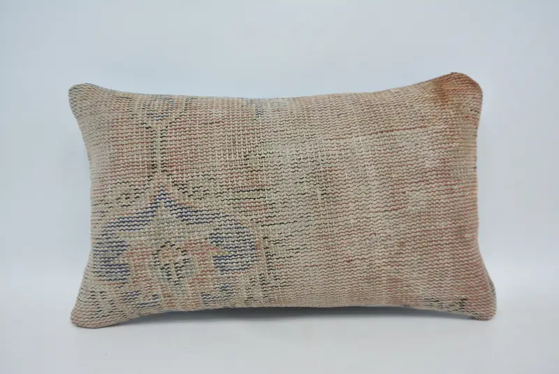 12x20 Red Pillow Sham, Pillow Case, Handmade Kilim Cushion, Throw Kilim Pillow, Home Decor Pillow, Authentic Cushion Cover - 1