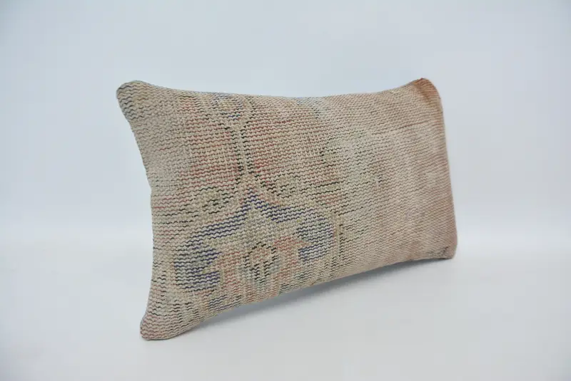 12x20 Red Pillow Sham, Pillow Case, Handmade Kilim Cushion, Throw Kilim Pillow, Home Decor Pillow, Authentic Cushion Cover - 3