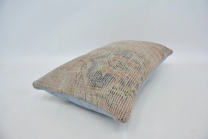 12x20 Red Pillow Sham, Pillow Case, Handmade Kilim Cushion, Throw Kilim Pillow, Home Decor Pillow, Authentic Cushion Cover - 6