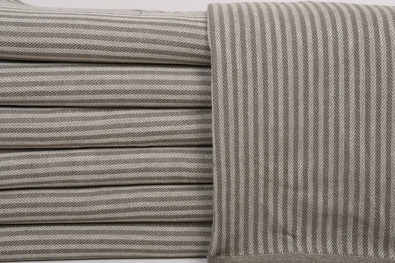 Bridesmaid Favors, Personalized Bridesmaid Gift, Wedding Anniversary Gift, Bridesmaid Gift, Custom Towel, Organic Towel, 70x40 Cotton Striped Towel - 1