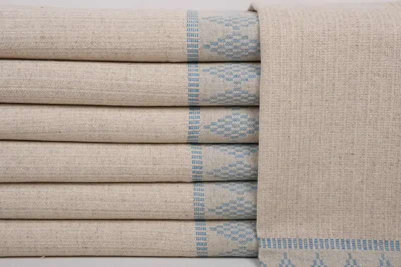 Personalized Kitchen Towel, Personalized Hand Towel, Bridal Shower Gifts, Summer Towel, 40x20 Linen Kilim Design Towel, Spa Towel, Wedding Favors - 1