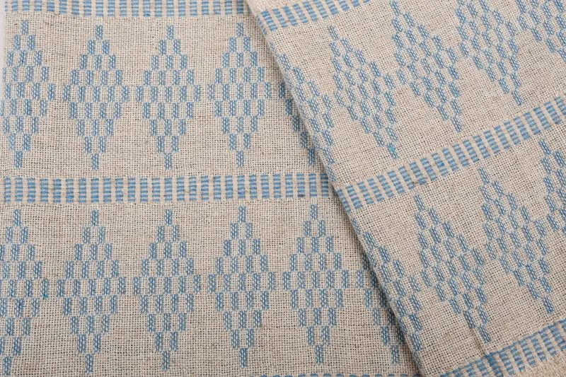 Personalized Kitchen Towel, Personalized Hand Towel, Bridal Shower Gifts, Summer Towel, 40x20 Linen Kilim Design Towel, Spa Towel, Wedding Favors - 5