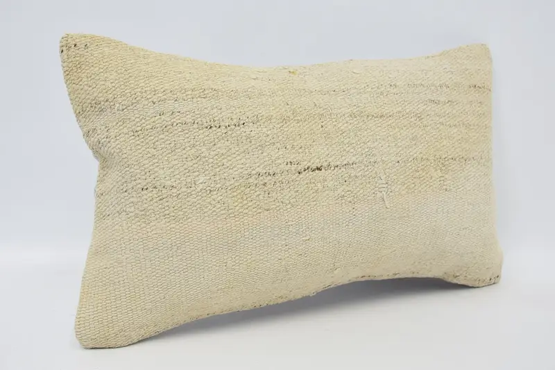 12x20 Beige Pillow Sham, Authentic Cushion Cover, Home Decor Pillow, Decorative Bolster Cushion Case, Antique Pillows, Vintage Pillow, Cushion - 3
