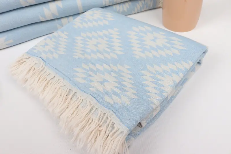 Personalized Gift For Him, Bachelorette Party Decorations, Bridesmaid Towel, 70x36 Cotton Kilim Towel, Embroidered Towel, Personalized Turkish Towel - 6