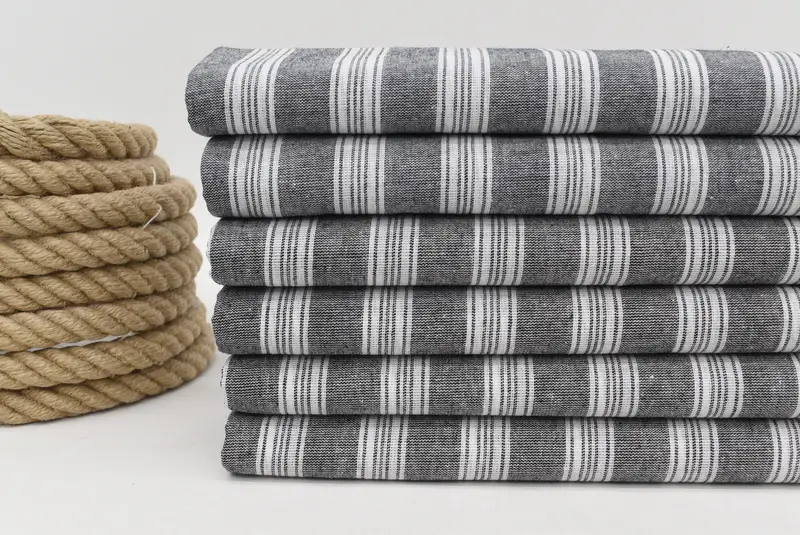 Personalized Wedding Gift, Embroidered Towel, Turkish hand towel, 70x40 Cotton Striped Towel, Bachelorette Party Favor, Hammam Towel USA - 2