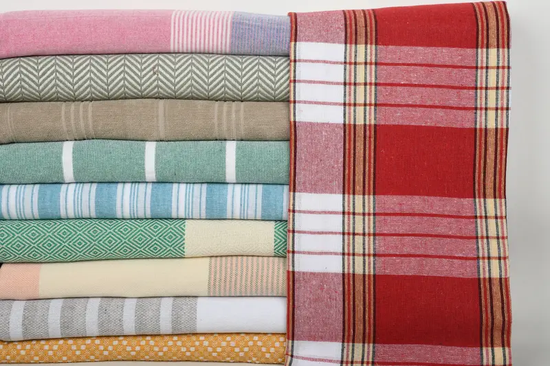 Sand-Resistant Peshtemal, 70x40 Cotton Set of 10 Towel, Quick-dry towel, Wedding Gifts Towel, Gift Boxes Towel, Personalized Turkish Towel - 2
