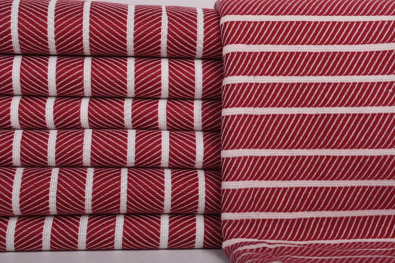 70x40 Bamboo Herringbone Towel, Anniversary Gift For Her, Peshtemal Towel, Personalized Bridesmaid Gift, Best Friend Gift, Housewarming Gift - 1