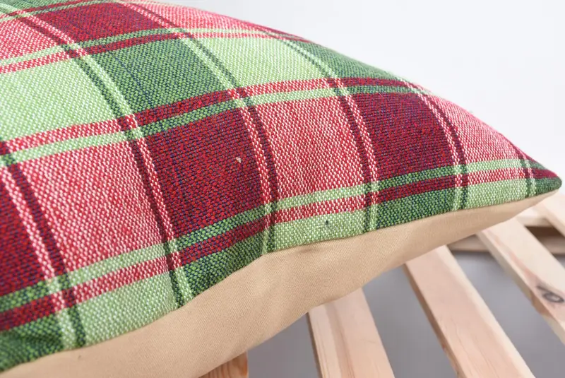 Anatolian Cushion, 18x18 Green Pillow Sham, Pillow Cover, Antique Pillows, Pillow for Sofa, Shabby Chic Pillow Case, Kilim Cushion Sham - 7
