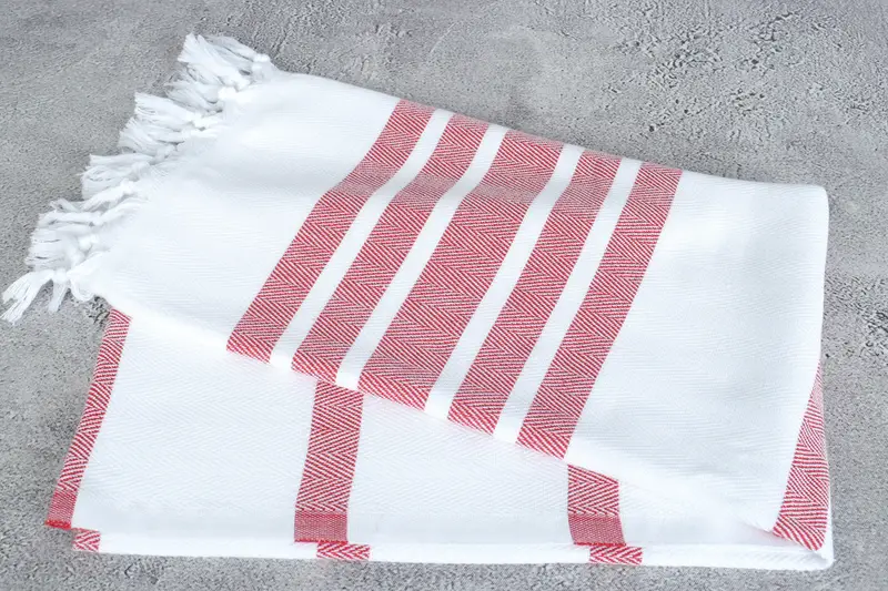68x36 Cotton Chevron Towel, Personalized Gift For Him, Travel towel, Unique Wedding Gift, Personalized Beach Towel, Personalized Gift, Guest Towel - 6