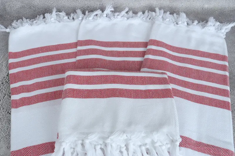 68x36 Cotton Chevron Towel, Personalized Gift For Him, Travel towel, Unique Wedding Gift, Personalized Beach Towel, Personalized Gift, Guest Towel - 4