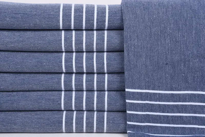 Peshtemal beach towel with unique design, 70x40 Cotton Striped Towel, Cotton towel, Beach towel, Valentines Day Gift For Him, Bridesmaid Gifts - 1